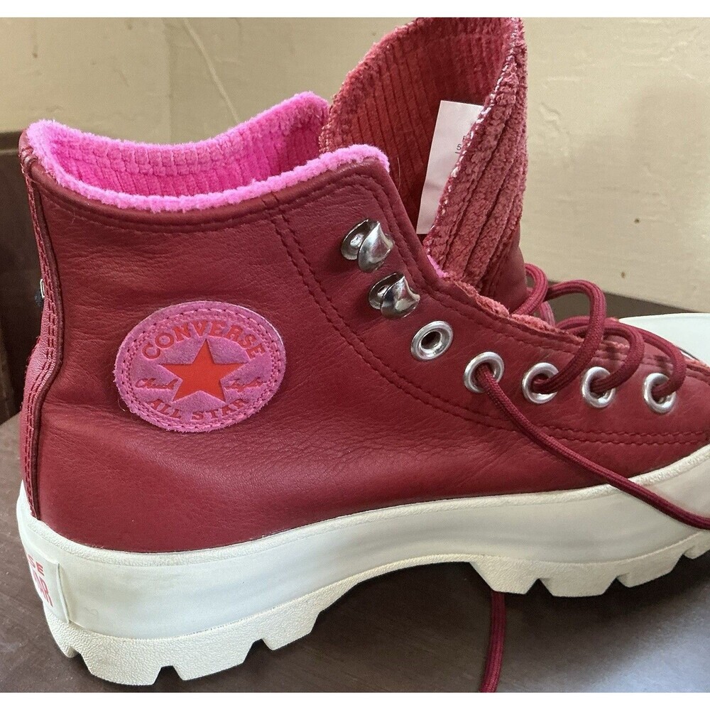Size 5 - Converse Chuck Taylor All Star Lugged Winter GTX High Back Alley Brick - Picture 7 of 8